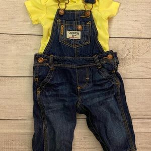 Oshkosh overalls and shirt